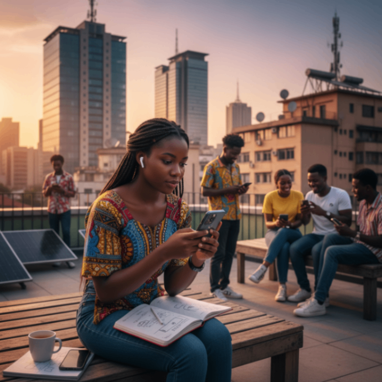 Africa's growing digital population — mobile users, content consumers